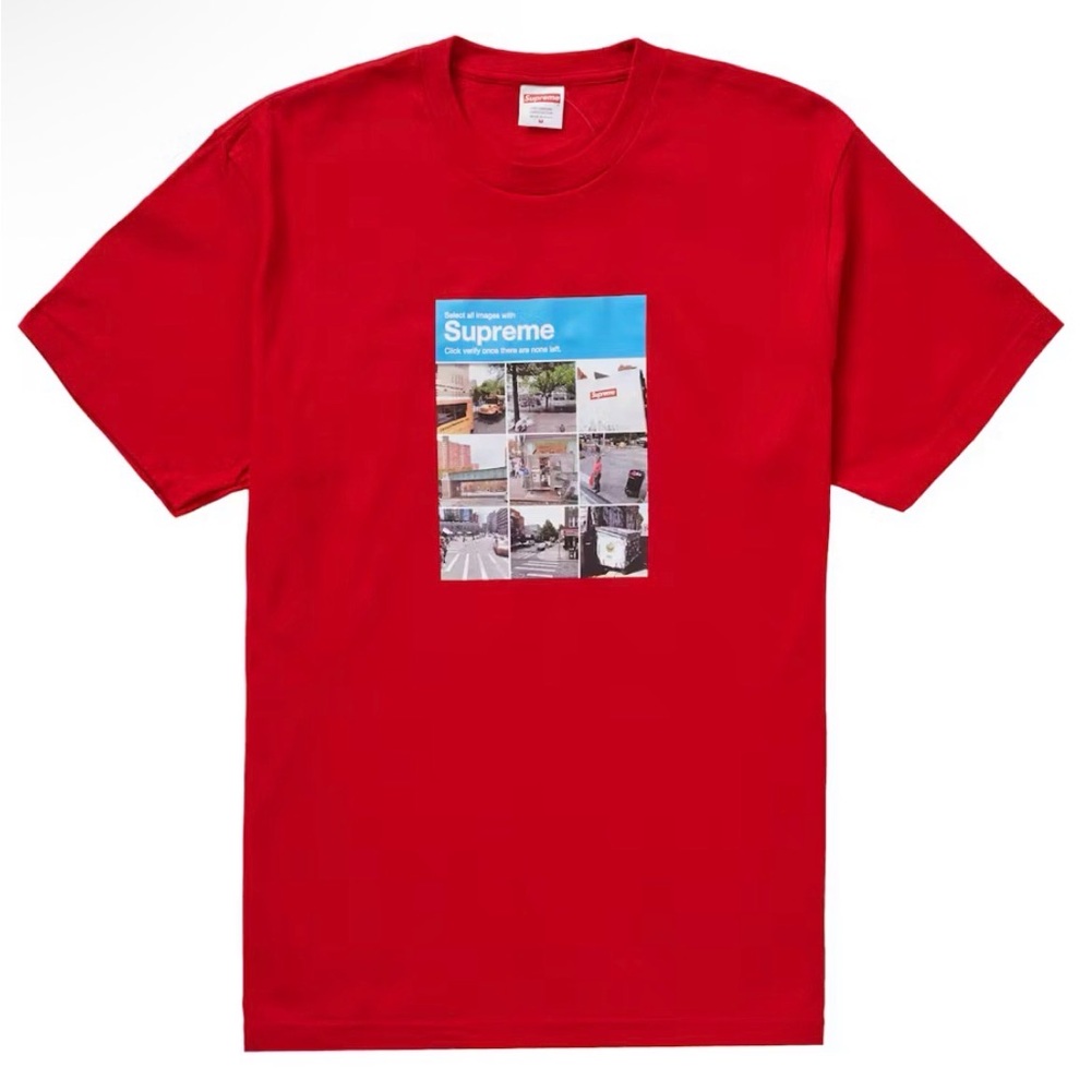 Supreme Verify Short Sleeved Tee Size Medium